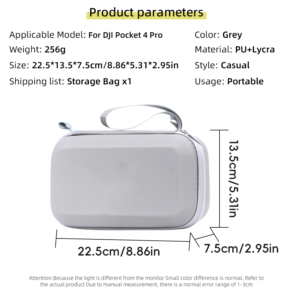 PU Carrying Case for DJI Osmo  - Drone Camera Case review and price